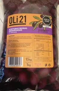 Aceitunas negras deshuesadas