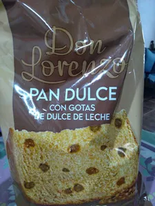 pan dulce con dulce de leche