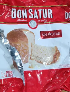 Pan dulce sin frutas