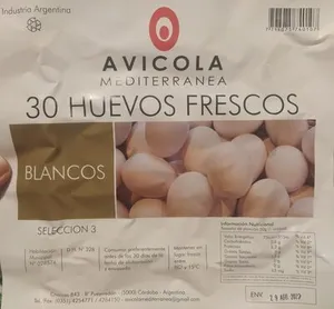 Huevos Frescos Blancos