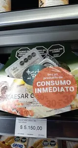 Ensalada caesar con bacon