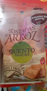 tostadas de arroz quento
