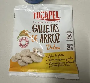 Galleta de arroz