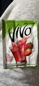 Vivo • Bebida Instantánea Sin Azúcar Sabor Frutilla 7G