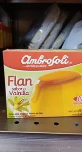 Flan vainilla ambrosoli