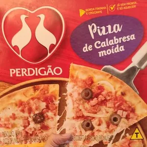 Pizza Congelada de Calabresa Moída Perdigão