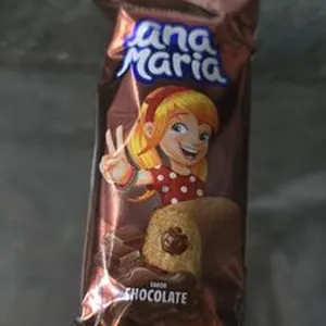 Bolo Baunilha Recheio Chocolate Ana Maria Pacote 35g