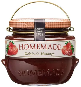 Geléia De Morango Homemade Vidro
