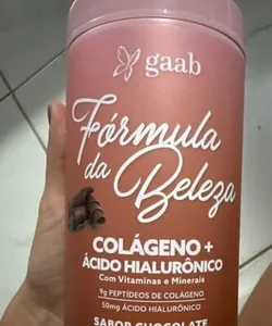 Fórmula da beleza GAAB