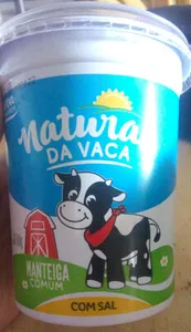 manteiga natural da vaca