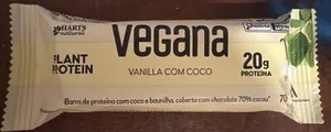 Vanila coconut plant protein bar