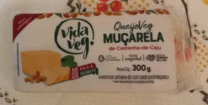 Queijoveg Muçarela de Castanha de Caju Vida Veg.