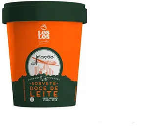 Sorvete Doce De Leite Aviação Los Los Pote 490ml