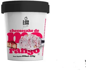 Sorvete Cheesecake De Morango Los Los Pote 490ml