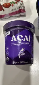 Açaí Organic Sorbet Oak Berry