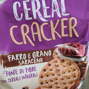 Cereal cracker farro e grano saraceno