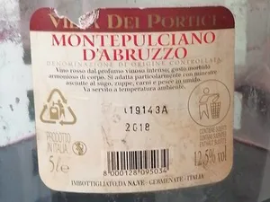 Vino momtepulciano d'Abruzzo