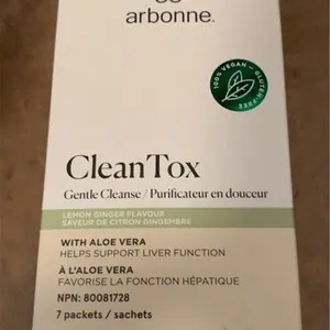 CleanTox Gentle Cleanse Lemon Ginger Flavor