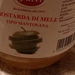Mostarda di mele tipo mantovana