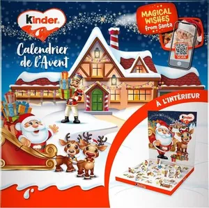 Kinder Calendrier de l'avent Adventskalender Kinde