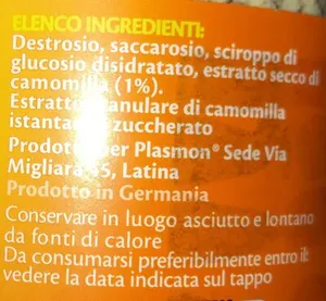 Plasmon Plasmon Camomilla 360GR Barattolo