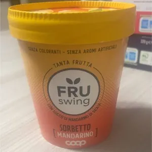 Sorbetto mandarino Fru