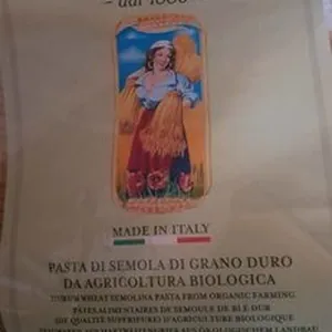 Pâtes alimentaires de semoule blé dur