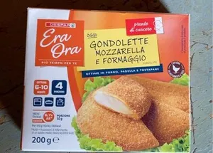 Gondolette mozzarella e formaggio