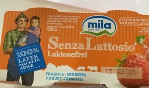 Senza lattosio