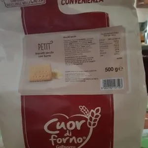 Petit, biscotti secchi con burro