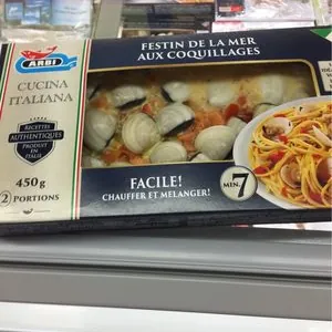 Festin de la mer aux coquillages