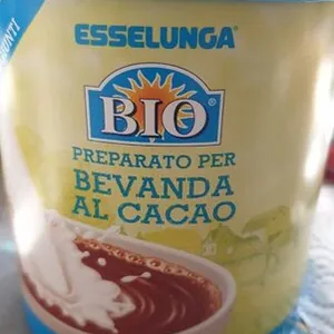 Preparato per bevanda al cacao