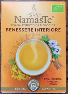 Namaste tisana ayurvedica biologica