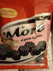 Le more al gusto liquirizia