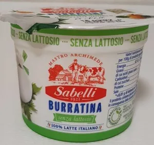 Burratina senza lattosio