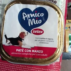 amico mio paté manzo cane