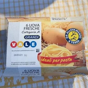 6 uova fresche categoria A