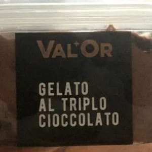 Gelato al triplo cioccolato
