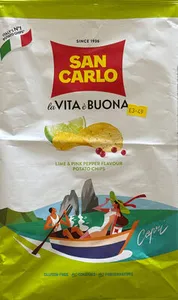 San Carlo Lime & Pink Pepper Flavour