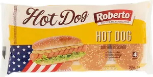Pain hot dog au sésame