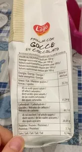 frollini con gocce di cioccolato