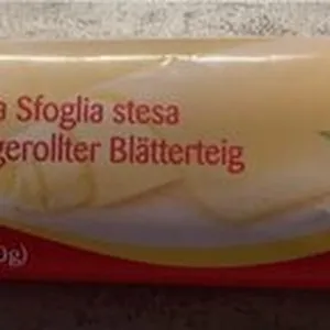 Pasta sfoglia stesa