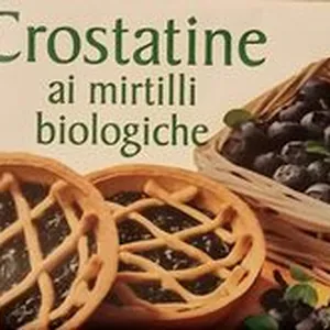 Crostatine ai Mirtilli Biologiche