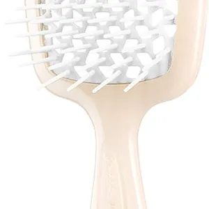 Janeke stor platt hårborste 20,3 x 8,5 x 3,1 cm beige