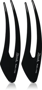 Janeke Svarta hårnålsklämmor 2X15 Cm