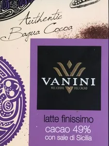 Latte finissimo 49% con sale di Sicilia