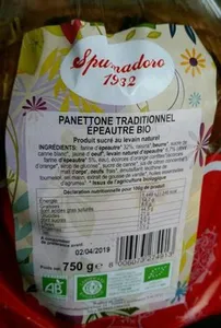 Panettone Traditionnel Epautre Bio