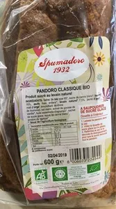 Pandoro classique Bio
