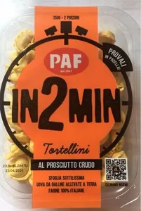 In 2 MIN tortellini
