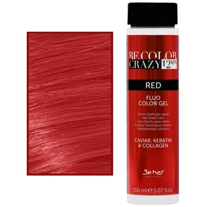 Be Hair Be Color Crazy Gel Tonic 150ml Röd